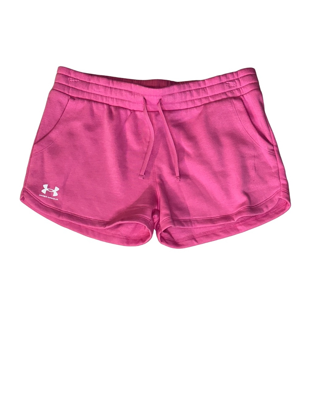 Under Armour Girls Pink Athletic Shorts